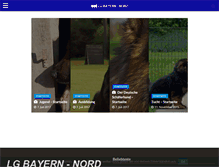 Tablet Screenshot of lg-bayern-nord.de